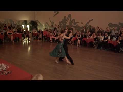  Esteban Moreno  and  Claudia Kodega  are  dancing  at  Russian Tango Congress  in  2016