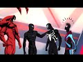 Bully maguire and Carnage and Venom Reacts to Miles and Bully Lowenthal  suits.