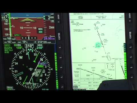 Flying IFR with Apsen in the Mooney - Vectors to final Part1