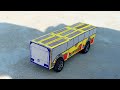 How To Make A Matchbox Mini Bus At Home Diy Bus Without Motor माचिस से बस कै�