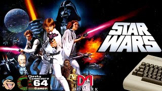 STAR WARS – Commodore 64 (1988) | Domark's Vector-Inspired Space Shooter
