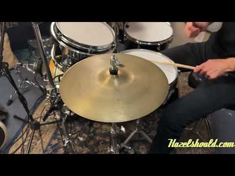Vintage Zildjian 1960s New Beat 14” Hihats 914 1197 g DRY LIGHT! AMAZING Tone! EARLY NEW BEATS image 6