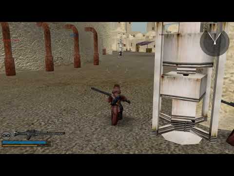 Star Wars - Battlefront II (2005) - Mos Eisley - Hunt - Tuskan's Vs. Jawa's