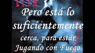 Lita Ford Playin&#39; With Fire Subtitulado (Lyrics)