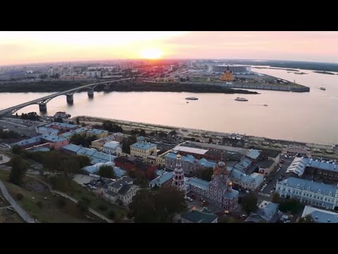 24 hours. Nizhny Novgorod. Russia. 2023. Video tour of wonderful places (in English)