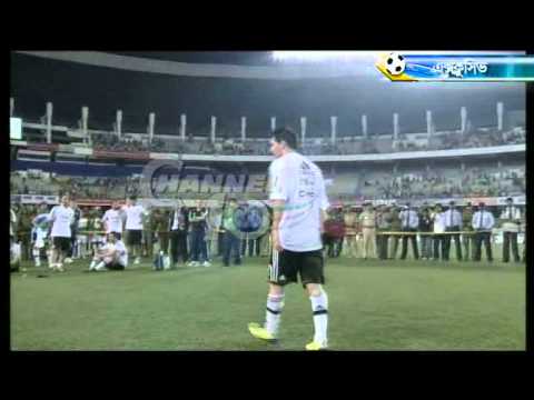 Lionel Messi in Kolkata