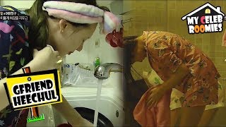 Download lagu [My Celeb Roomies - GFRIEND]  Prepare To Sleep And Their Busy Morning 20170623 mp3