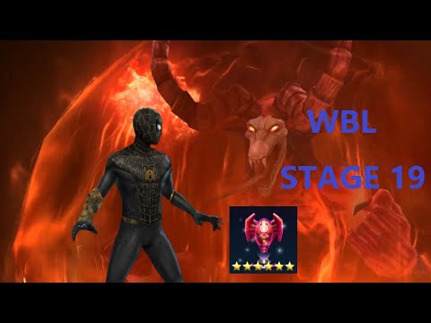 Spider-man (Mighty CTP of Destruction) VS  Knull  , Mephisto  Stage 19  - Marvel Future Fight