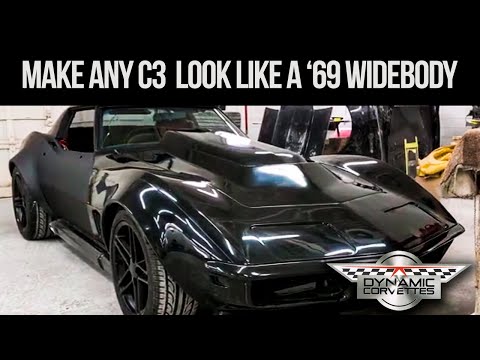 Make any C3 look like a 69 widebody!