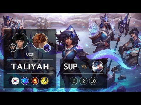 Taliyah Support vs Sona - KR Challenger Patch 9.5