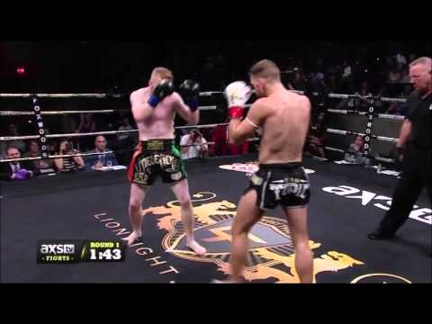 Ognjen Topic vs Stephen Meleady  part1   Lion Fight 24