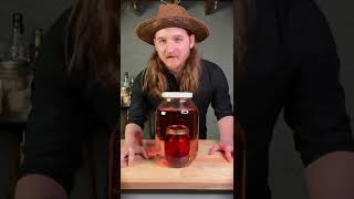 I left a jar in a jar of vodka for a week