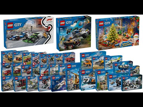 All LEGO City Sets 2025 Compilation/Collection Speed Build