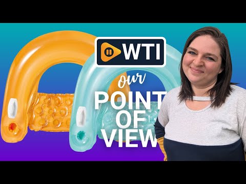 INTEX 58859EP Sit 'N Float Inflatable Pool Float - WTI product video review