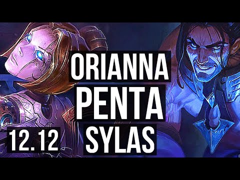 ORIANNA vs SYLAS (MID) | Penta, Rank 2 Ori, Rank 11, Dominating | KR Challenger | 12.12