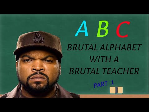 Learn the alphabet with Ice Cube [part 1, A-M]