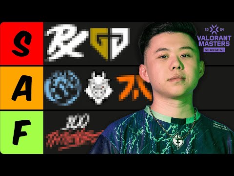 Ranking Teams At Masters Shanghai (From Home)