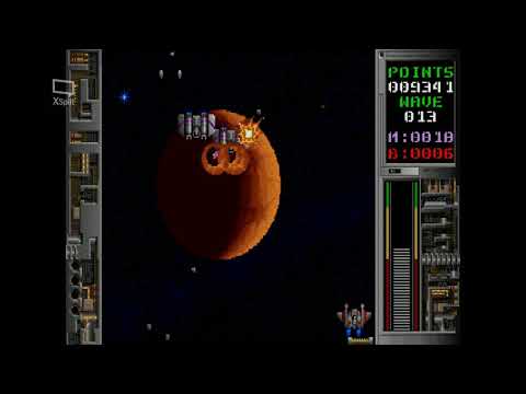 MS-DOS Gameplay - Galactix by Cygnus Software (1992)