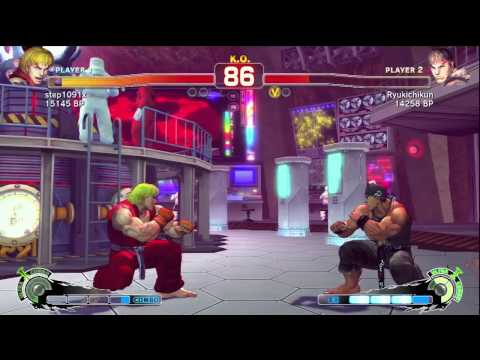 SSf4: step1091x (Ken) VS Ryukichikun