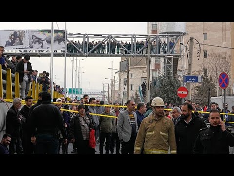 Video Thumbnail: Iran: Tehran market blaze sends huge smoke plumes over city traffic