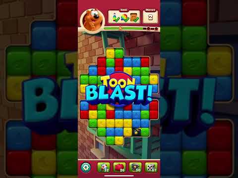 TOON BLAST LEVEL 6744 & 6745 ( NO BOOSTERS )