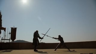 The Mountain and The Viper duel. (Troy song) Sub Spanish