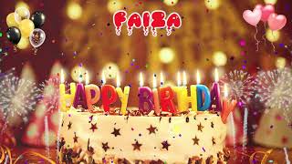 FAIZA Birthday Song – Happy Birthday Faiza