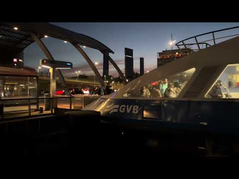 Amsterdam free ferry ride