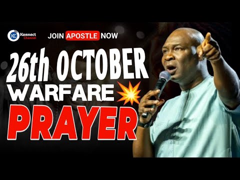Sunday 26th October] MIDNIGHT WARFARE #prayer TO Destroy Spirit Of Delay - Apostle Joshua Selman