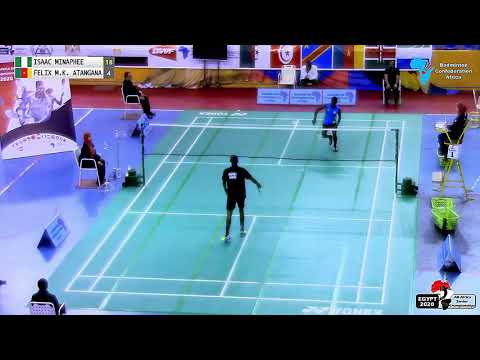 All Africa Men's Individual 2020 - R2 - I. Minaphee (NGR) vs Felix M.K. Atangana (CMR)