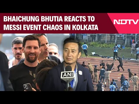 Messi Kolkata News | Former Indian Football Captain Bhaichung Bhutia Reacts To Messi Event Chaos