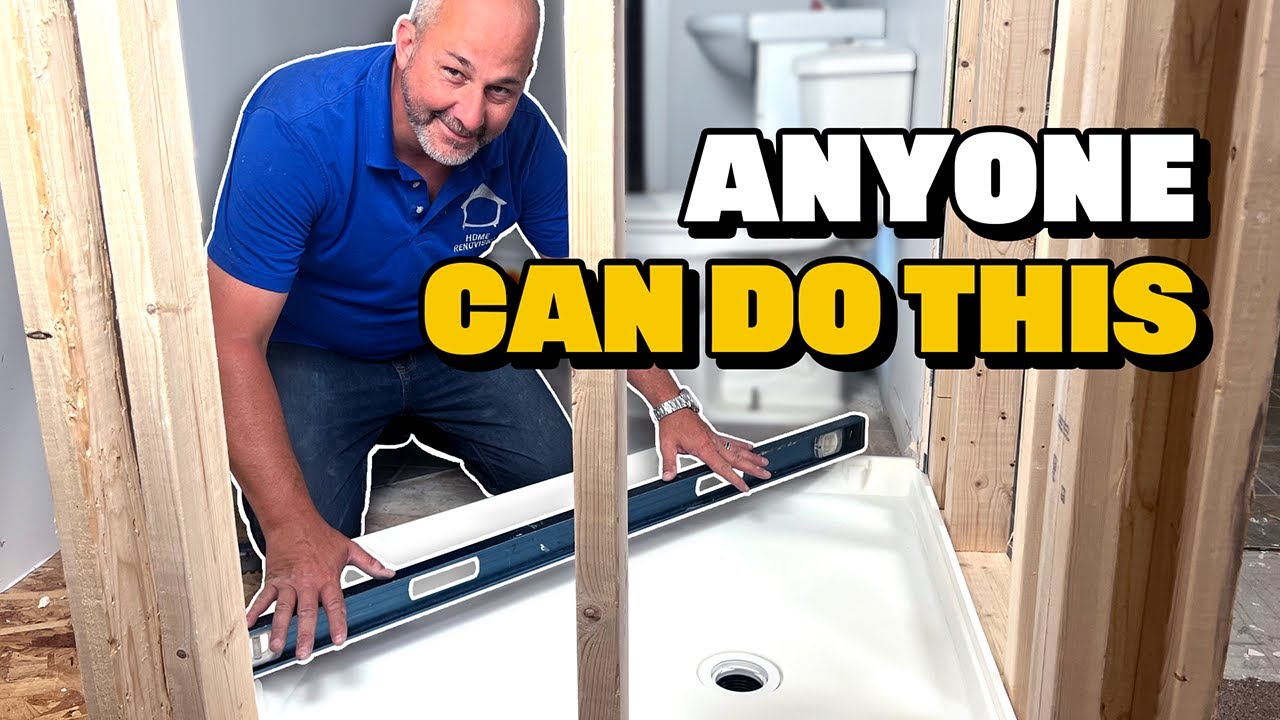 How To Install A Shower Pan | Church Flip | Episode 9