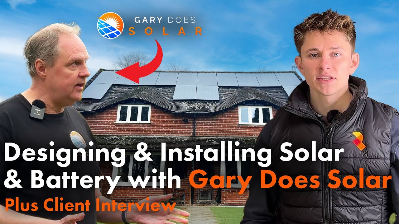 Installing Solar Panels & Tesla Powerwall 3 with GARY DOES SOLAR