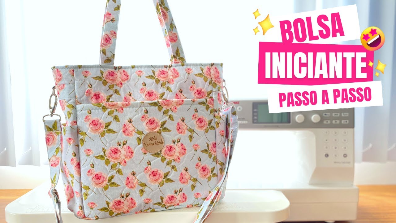 Como Fazer Bolsa de Tecido. Aula Completa!