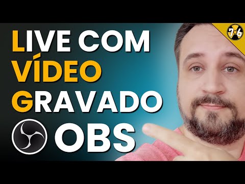 How to Make Live with Recorded Video - Obs Studio Tutorial