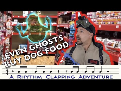 Even Ghosts Buy Dog Food  -  Rhythm Clapping with Mr. Gordon and a Special Guest from Ghostbusters!