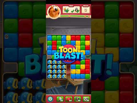 Toon Blast Level 2867 No Boosters Series