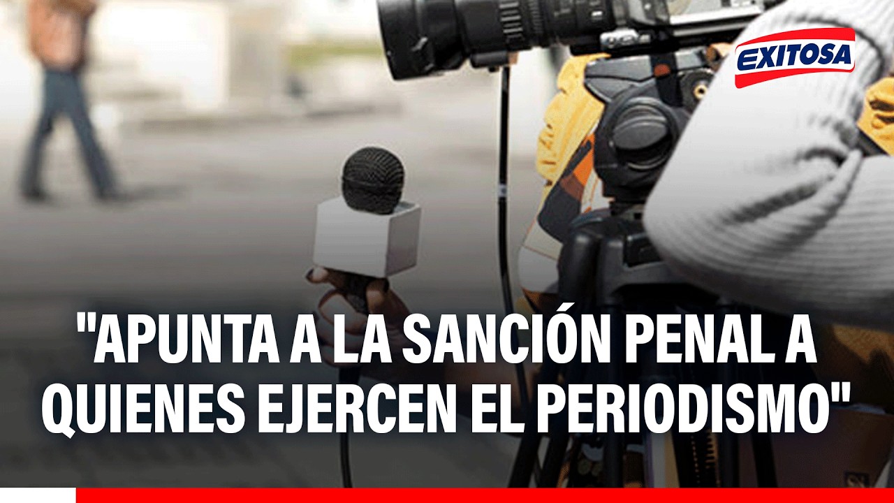 🔴🔵 Proponen penalizar apología del delito en protestas: "Apunta a quienes ejercen el periodismo"