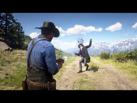 Best Quick Draw Moments in RDR 2 (without dead eye) #3