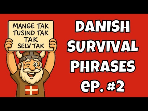DANISH SURVIVAL VOCAB! - Learn Must Use Danish Phrases in Under 10 minutes!