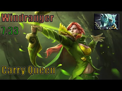 Windranger is Unbeliveably Cracked in 7.33