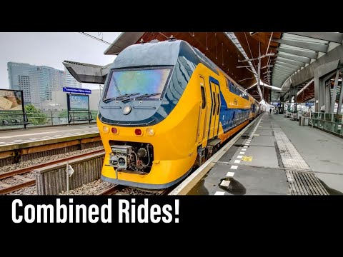 Trein Cabinerit / Extra lang / Hoofddorp Opstel - Schiphol - Arnhem - Amsterdam / VIRM / Juni 2021