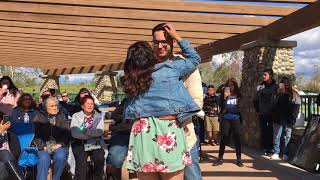 My marriage proposal 3/25/18 with custom mc magic song for my girlfriend