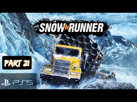 Snowrunner: Gameplay Part 21 - Bridge Repair Smithville |PS5