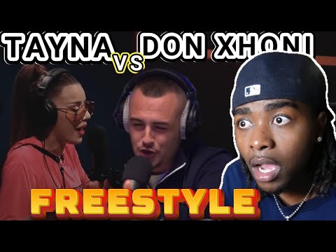 NONE ALBANIAN REACTS TO!! TAYNA X DHON XHONI FREESTYLES (REACTION)