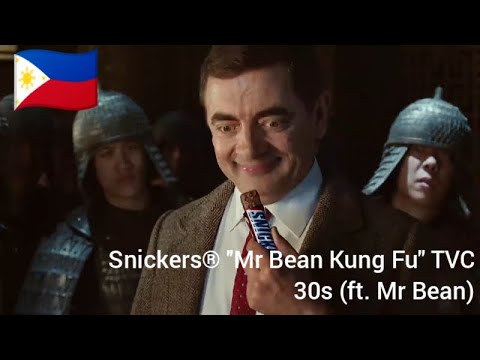 Snickers® "Mr Bean Kung Fu" TVC 30s - Philippines, 2016 (ft. Mr Bean)