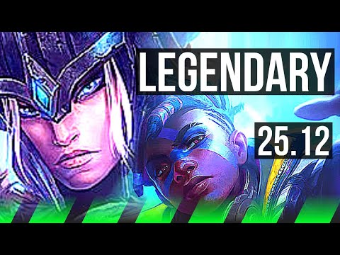 SEJUANI vs EKKO (JGL) | Legendary | KR Master | 25.12