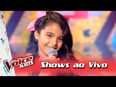 Mariah Yohana canta ‘Uni Duni Tê' nos Shows Ao Vivo – ‘The Voice Kids Brasil’ | 3ª Temporada