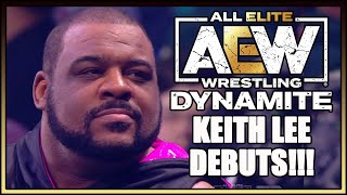 Keith Lee Debuts On AEW Dynamite