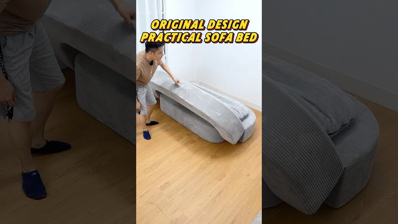 Two sofa beds that can be easily changed #compressedsofa #sofaclub #sofabed #furniture #sofa